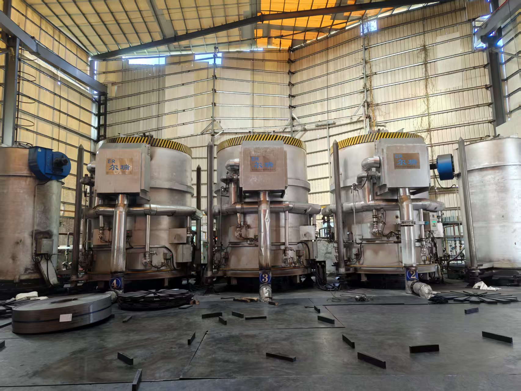 Steel annealing process